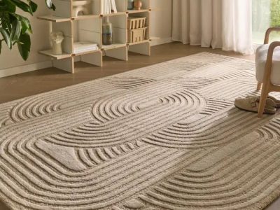 Découvrez Tapis en laine Nuria Beige en différentes tailles - Copy